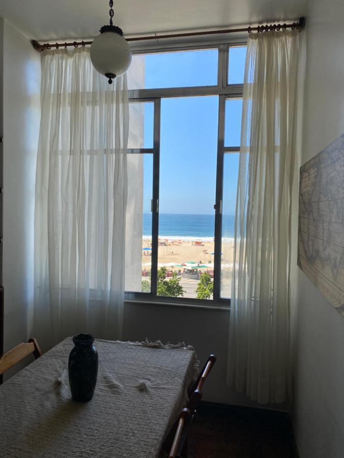 Frente Mar De Copacabana Apartment Rio de Janeiro Bagian luar foto
